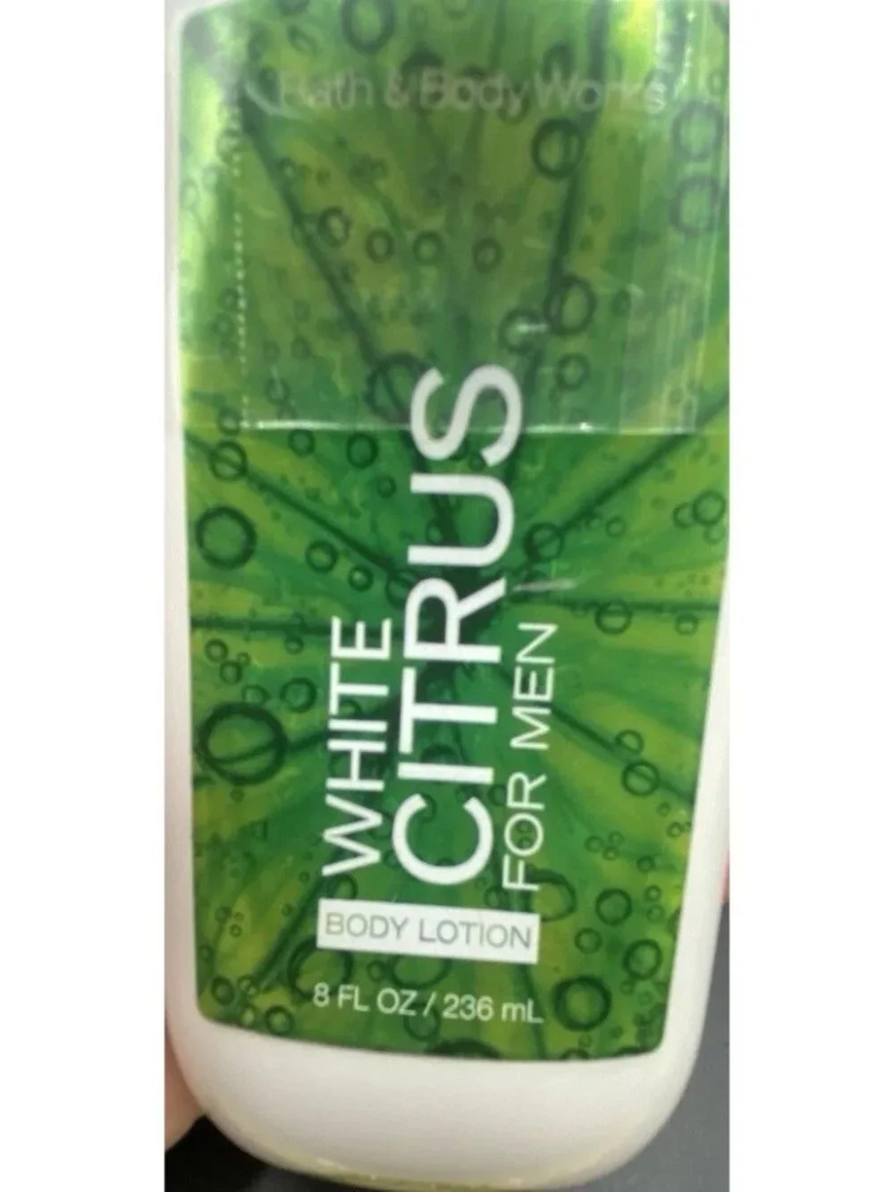 Bath & Body Works White Citrus For Men Body Lotion 8 oz Retired HTF Signature